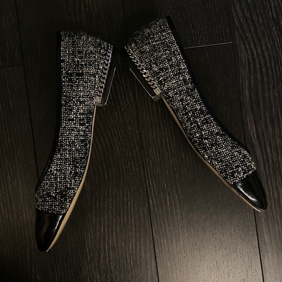 Michael Kors Tweed Ballet Flats size 7.5 - Picture 2 of 3